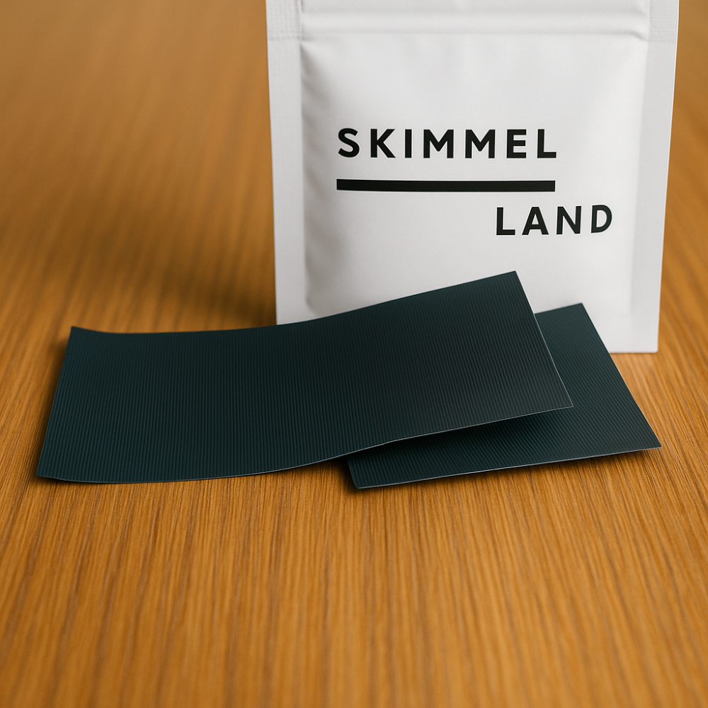 Kontrolpakke med 5 gel-tape-prøver til kontrol efter asbestsanering
